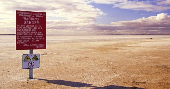 Woomera: Nuclear danger zone