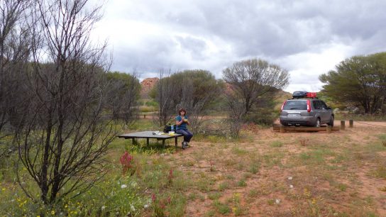 Gosses Bluff Crater, Namatjira, Territoire du Nord