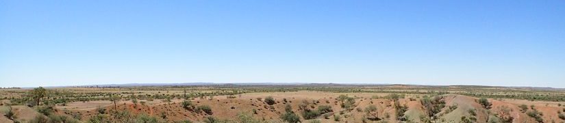 Henburry meteorite crater